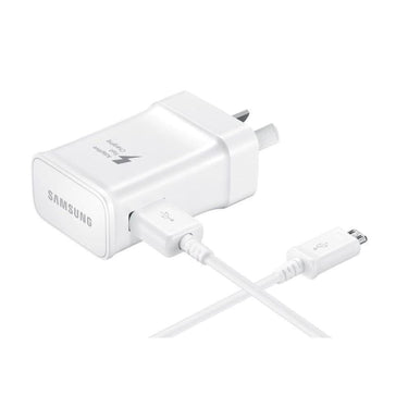 Samsung USB 9V Fast Charge Travel Charger Includes Micro USB Cable - White - Accessories